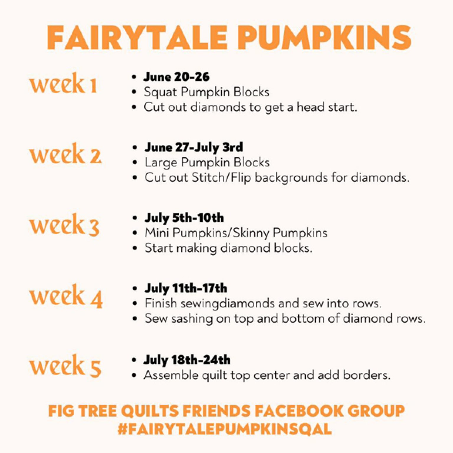 FAIRYTALE PUMPKINS SEW ALONG – WEEK 3 | Fresh Figs